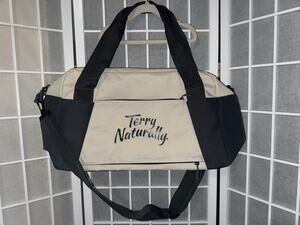 Terry Naturally Tote Bag Duffle Branded Logo Adjustable New